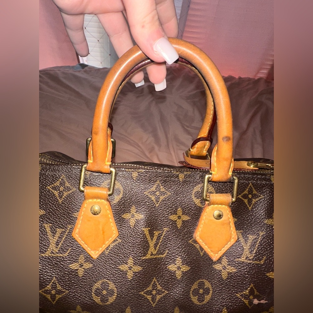 Louis Vuitton Speedy Monogram Handbag 25 Full Inclusion - Picture 12 of 15